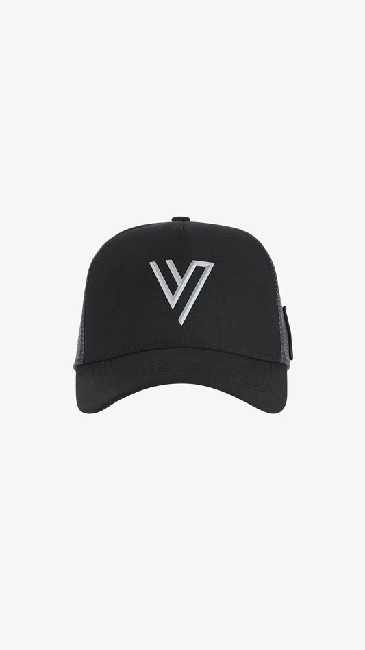 Black/Grey Parma Trucker