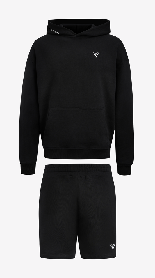 Black Primus Hoodie & Short Set